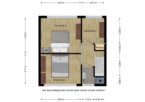 Floorplan - Prunusstraat 10, 4537 XM Terneuzen